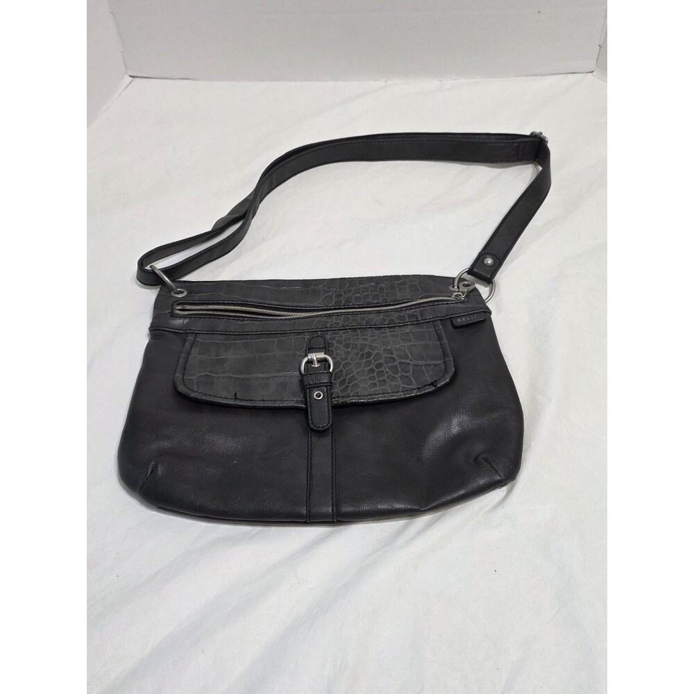Relic Brown Multi Packet Crossbody Purse 12"